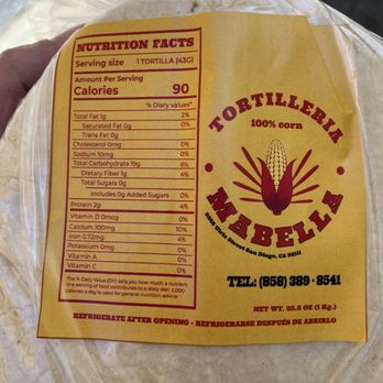 Tortilleria Mabella - 1 kilo corn tortillas - Do-It-Yourself Food Near Me Tortilleria Mabella - 1 kilo corn tortillas - Do-It-Yourself Food Near Me