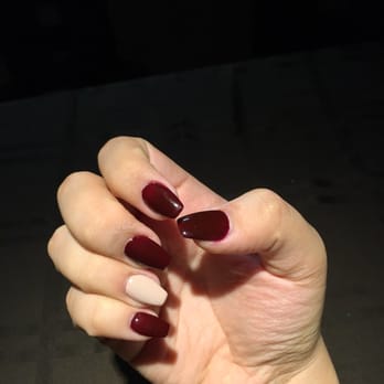 Picasso Nails & Hair - Love both colors! (coffin shape nails) - Nail Salons Near Me - Houston, Texas Picasso Nails & Hair - Love both colors! (coffin shape nails) - Nail Salons Near Me - Houston, Texas