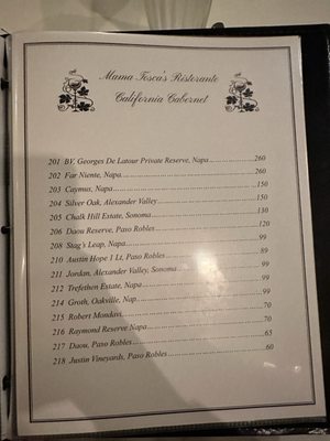 Mama Tosca's Italian Restaurant Fine Dining Est.1982 by null