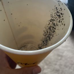 Grains all in the coffee this morning
