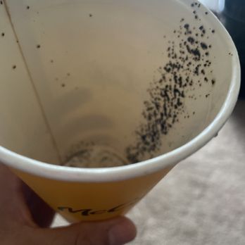 McDonald's - Grains all in the coffee this morning - Fast Food Near Me - Salinas, California