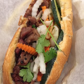 Pho 90 - Grilled pork banh mi, ($5.50) it was Delish! - Vietnamese Near Me - Las Vegas, Nevada Pho 90 - Grilled pork banh mi, ($5.50) it was Delish! - Vietnamese Near Me - Las Vegas, Nevada
