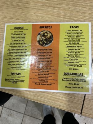 Menu photo 1 Sabor Lemon Grove, CA Menu photo 1 Sabor Lemon Grove, CA