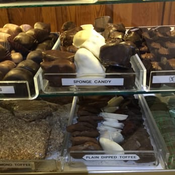 The Candy Lady - Sponge candy... made of crunchy, toasted marshmallows and coated in chocolate.  Truly amazing! - Bakeries Near Me - Albuquerque, New Mexico
