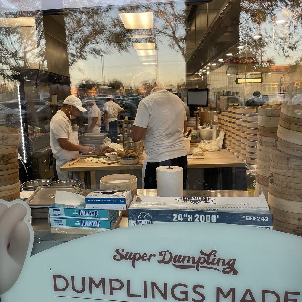 Super Dumpling - Open kitchen where you can see them making the dumplings. - Noodles Near Me - Orange, California Super Dumpling - Open kitchen where you can see them making the dumplings. - Noodles Near Me - Orange, California