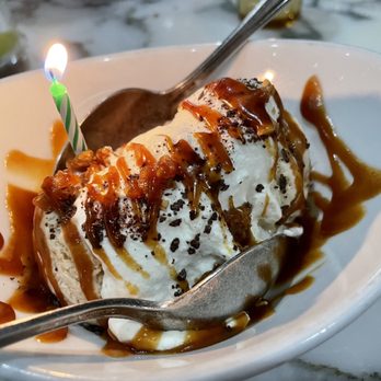 Echo & Rig - The caramel turtle ice cream! BEST PART! - Steakhouses Near Me - Sacramento, California