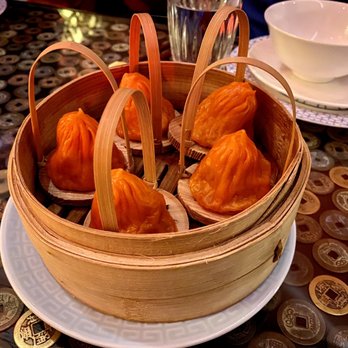 Mott 32 - Hot & Sour Iberico Pork Shanghainese Soup Dumplings - Chinese Near Me - Las Vegas, Nevada Mott 32 - Hot & Sour Iberico Pork Shanghainese Soup Dumplings - Chinese Near Me - Las Vegas, Nevada