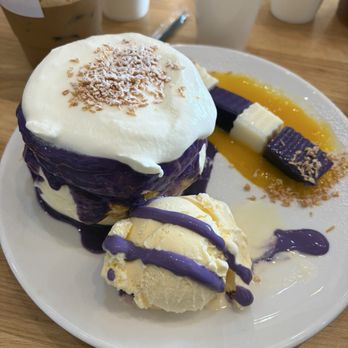 Nostimo Cafe & Tea - Ube Coco Souffle - Coffee & Tea Near Me - Westminster, California Nostimo Cafe & Tea - Ube Coco Souffle - Coffee & Tea Near Me - Westminster, California