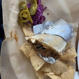 BBQ Pork Burrito