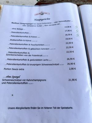 Menu photo 1 Jakobs-Hof Beelitz Beelitz, BB Menu photo 1 Jakobs-Hof Beelitz Beelitz, BB