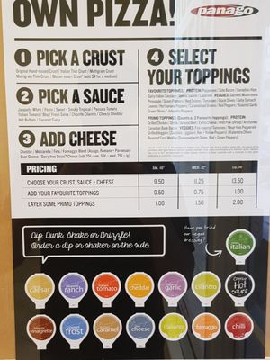 Menu photo 4 Panago Pizza Toronto, ON Menu photo 4 Panago Pizza Toronto, ON