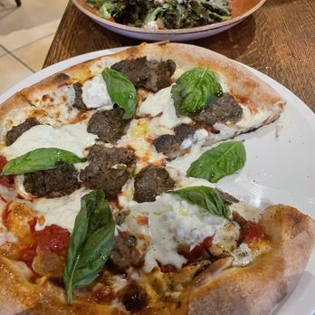 Figs Oven + Enoteca - House Salad and Armada Pizza - Mediterranean Near Me - Tucson, Arizona