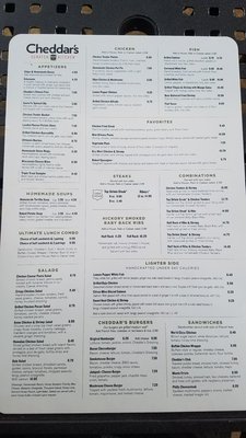 Menu photo 5 Cheddar's Scratch Kitchen College Station, TX