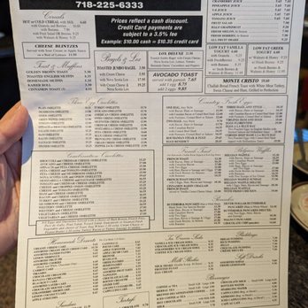Blue Bay Diner - Menu, front page - Diners Near Me - Oakland Gardens, New York
