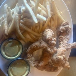 Chicken tenders with fries Chicken tenders with fries
