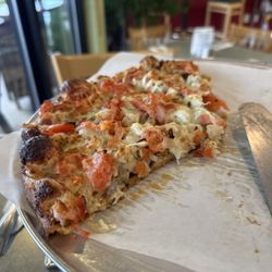 Garlic Chicken Pizza