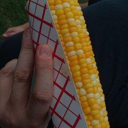The Clustertruck Food Truck Festival - Butter lime corn, elote corn place