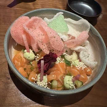 Kuro - Salmon bowl - Japanese Near Me - Atlantic City, New Jersey Kuro - Salmon bowl - Japanese Near Me - Atlantic City, New Jersey