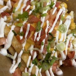 Veggie Supreme Poutine Veggie Supreme Poutine