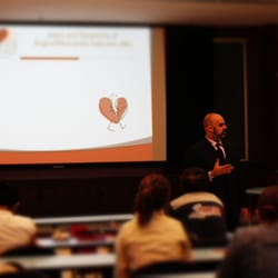 Heaven Can Wait - HCW paramedics delivering a First Aid lecture.