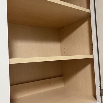 True-Blue Construction - After: adjustable shelving - Drywall Installation & Repair Near Me