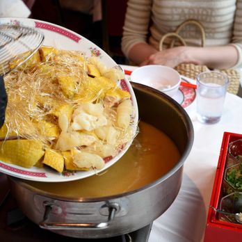 Loon Fong - Chicken broth with fish maw - Hot Pot Near Me - Richmond Hill, Ontario Loon Fong - Chicken broth with fish maw - Hot Pot Near Me - Richmond Hill, Ontario