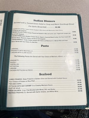 Menu photo 4 Luigi's Santa Rosa, CA