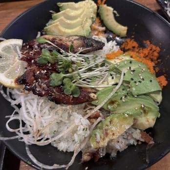 Fuguya Sushi - Avocado & unagi bowl - Sushi Bars Near Me - Los Angeles, California