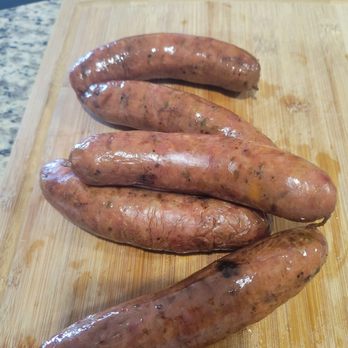 Franklin Barbecue - 1 lb Jalapeño cheddar sausage - Barbeque Near Me - Austin, Texas