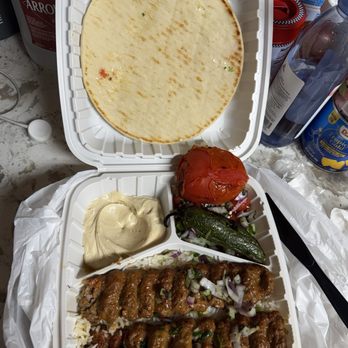 True Love Kitchen - Beef Lula plate - Mediterranean Near Me - Rosemead, California True Love Kitchen - Beef Lula plate - Mediterranean Near Me - Rosemead, California
