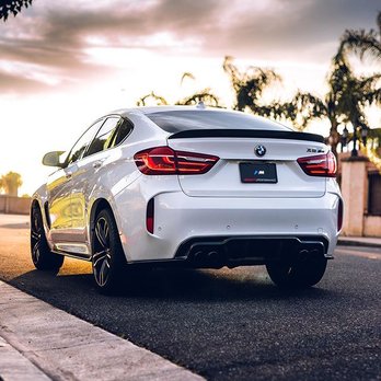 SSR Autobody - X6M repaired after rear end collision and replacement trunk and air bag module - Body Shops Near Me - Orange, California