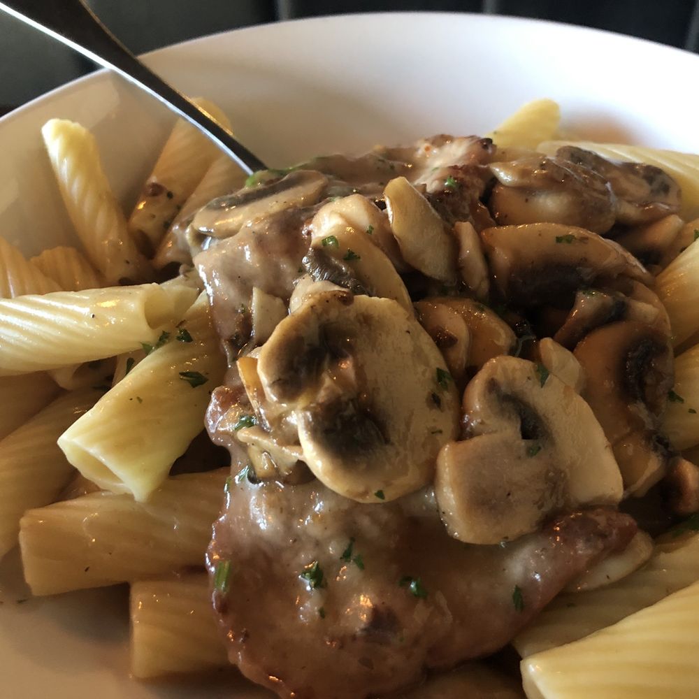 On the Corner Grill - Veal Marsala over rigatoni - Italian Near Me - Derry, New Hampshire On the Corner Grill - Veal Marsala over rigatoni - Italian Near Me - Derry, New Hampshire