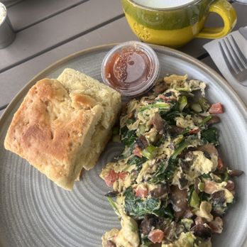 Dandelion Cafe - Veggie Scrambled - Coffee & Tea Near Me - Bellaire, Texas Dandelion Cafe - Veggie Scrambled - Coffee & Tea Near Me - Bellaire, Texas