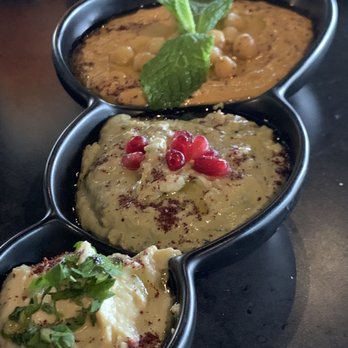 Bianka Restaurants - Hummus trio - Hookah Bars Near Me - Metairie, Louisiana Bianka Restaurants - Hummus trio - Hookah Bars Near Me - Metairie, Louisiana