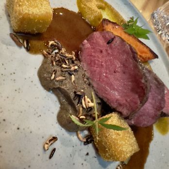 Sky Bistro - Main course... - Canadian (New) Near Me - Banff, Alberta Sky Bistro - Main course... - Canadian (New) Near Me - Banff, Alberta