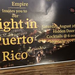 Hidden Door - Night in Puerto Rico