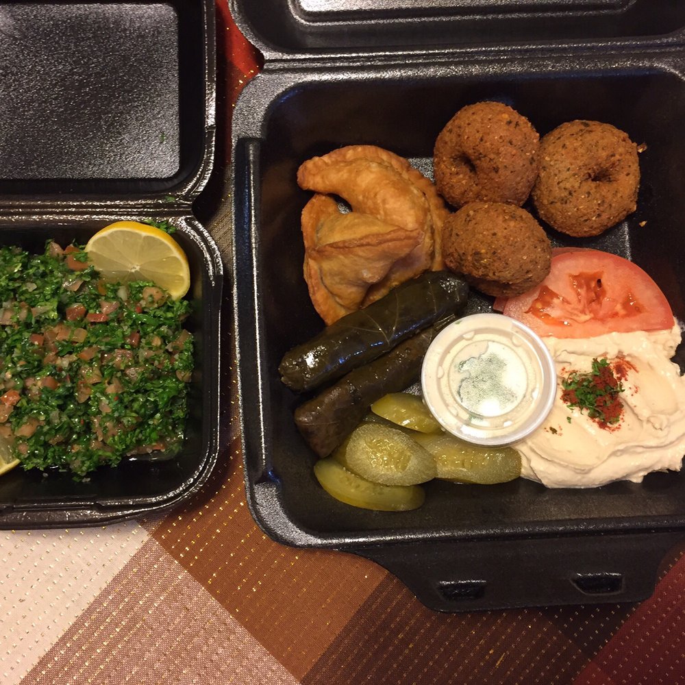 Gitana Restaurant - Vegetarian combo - Middle Eastern Near Me - Burbank, California