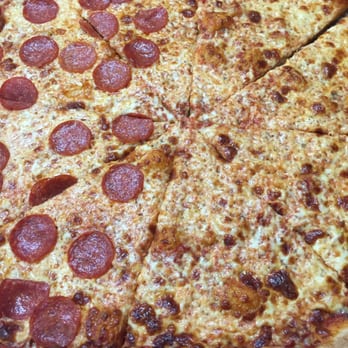 Joe's Pizzeria - a pepperoni pizza - Pizza Near Me - Bronx, New York