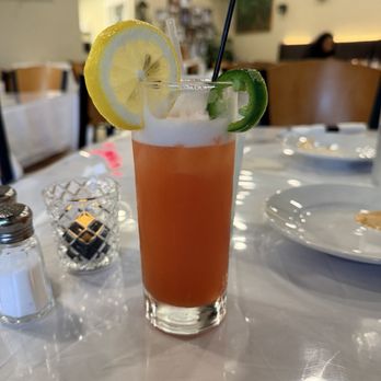 Table 19 Restaurant and Wine Bar - Chef's Sweet Heat Lemonade mocktail - Desserts Near Me - Rochester, New York Table 19 Restaurant and Wine Bar - Chef's Sweet Heat Lemonade mocktail - Desserts Near Me - Rochester, New York