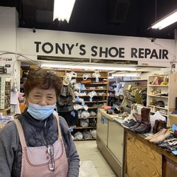 Tony's Shoe Service - Sam's better half, Anna.