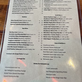 Hand Fire Pizza - Drink menu - Pizza Near Me - Jackson, Wyoming Hand Fire Pizza - Drink menu - Pizza Near Me - Jackson, Wyoming