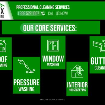10X Cleaning Services - Our CORE SERVICES - Gutter Services Near Me