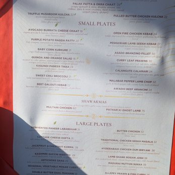 Fitoor - Dinner menu p1 June 2026 - Indian Near Me - Santa Monica, California Fitoor - Dinner menu p1 June 2026 - Indian Near Me - Santa Monica, California