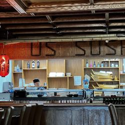 US Sushi - Sushi bar.  Can't sit there anymore.