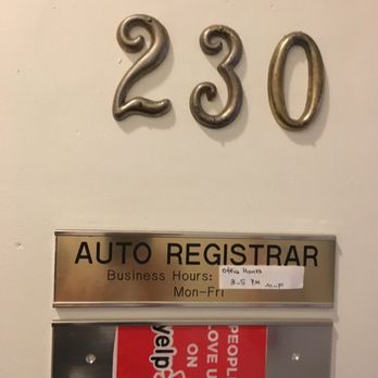 Auto Registrar - Office door - Registration Services Near Me - San Jose, California Auto Registrar - Office door - Registration Services Near Me - San Jose, California