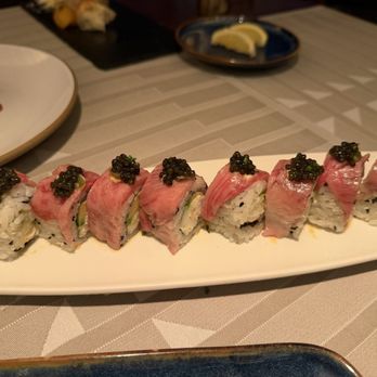 Aqueous - Miyabi maki- $130 but unfortunately the caviar was not fresh and gave the wagyu a bad taste - New American Near Me - Farmington, Pennsylvania