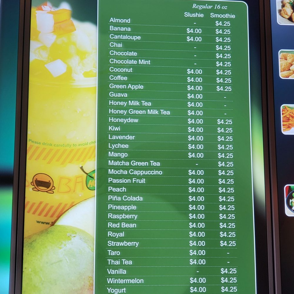 Boba Tea House - Menu - Coffee & Tea Near Me - Riverside, California