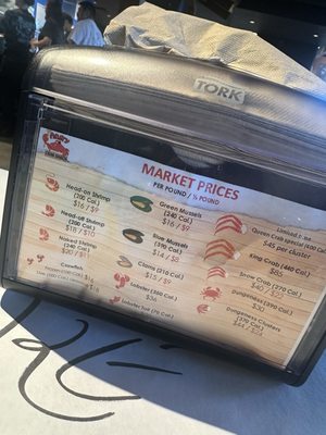 Menu photo 1 Angry Crab Shack Chandler, AZ