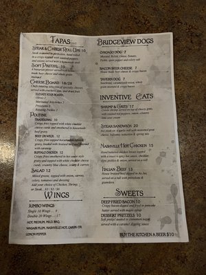 Menu photo 3 Bridgeview Tavern Grand Island, NY Menu photo 3 Bridgeview Tavern Grand Island, NY