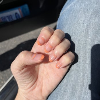 Bonjour Nails Lake Forest - Double French Manicure! - Nail Salons Near Me - Lake Forest, California